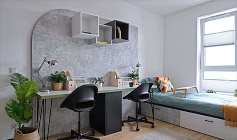 Nowoczesny 27,55 m² apartament z pełnym wyposażeniem mieszkanie Lublin, Czechów, al. Spółdzielczości Pracy