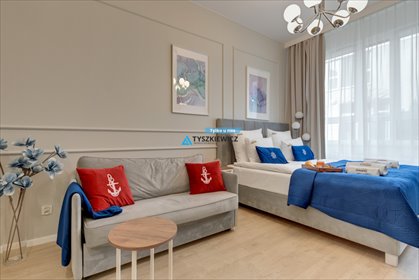 Umeblowane studio z widokiem na morze, inwestycja 2022 mieszkanie Gdańsk, Przymorze, Śląska