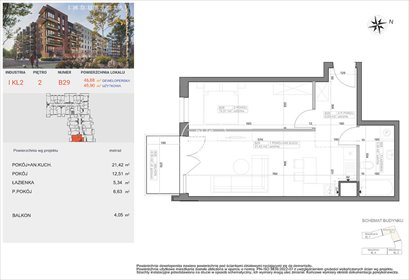 mieszkanie na sprzedaż 46m2 mieszkanie Bydgoszcz, Bocianowo, Pomorska