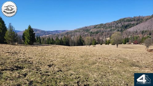 działka na sprzedaż 1400m2 działka Ujsoły, Letniskowa