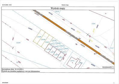 działka na sprzedaż 37m2 działka Boguszów-Gorce, Juliusza Słowackiego