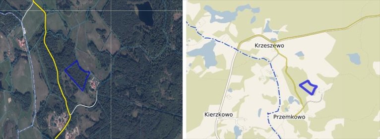 działka na sprzedaż 20214m2 działka Wołcza Wielka