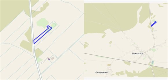 działka na sprzedaż 5000m2 działka Biskupnica
