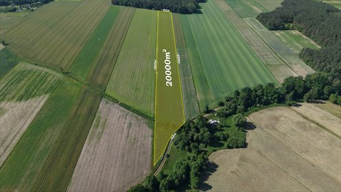 działka na sprzedaż 20000m2 działka Modzele-Bartłomieje