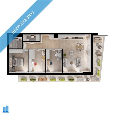 mieszkanie na sprzedaż 94m2 mieszkanie Mysiadło