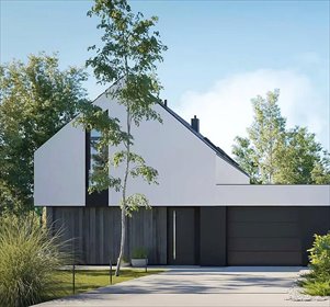 Na sprzedaż nowoczesny dom 135 m² z garażem i ogrodem dom Ligota Wielka
