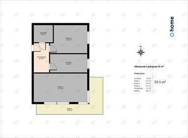 mieszkanie na sprzedaż 57m2 mieszkanie Rzeszów, Stanisława Mikołajczyka
