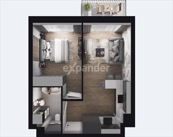 mieszkanie na sprzedaż 39m2 mieszkanie Gdynia, Chwarzno-Wiczlino, Wiczlińska