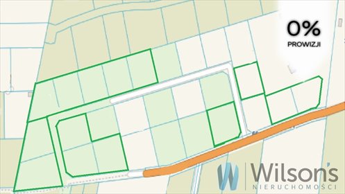 działka na sprzedaż 1090m2 działka Korzeniówka