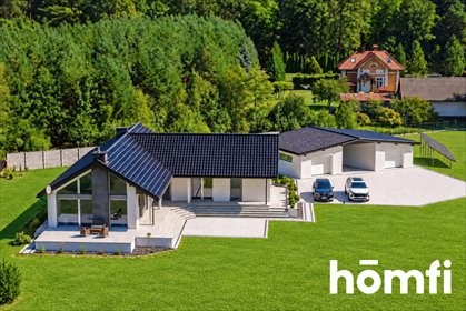 Nowoczesna rezydencja 162 m² z dużą działką polecam dom Dąbrówki