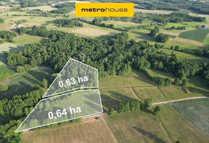 działka na sprzedaż 6400m2 działka Łąkie