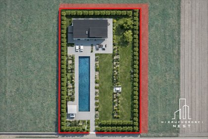 Duża działka z pozwoleniem na dom w Kórniku - 5770 m² działka Kórnik, Piękna działka z super dojazdem