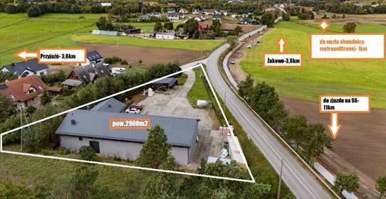 lokal użytkowy na sprzedaż 430m2 lokal użytkowy Niestępowo, Raduńska