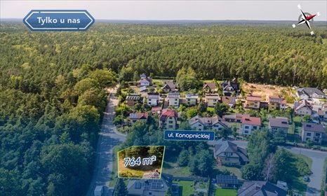 działka na sprzedaż 764m2 działka Herby, Marii Konopnickiej