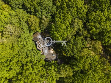 Polecam unikalny dom 420 m² z windą i pięknym ogrodem dom Podkowa Leśna, Ptasia
