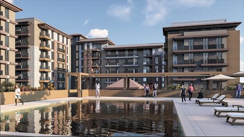 Nowoczesny 2-pok. apartament z widokiem na miasto mieszkanie Yenişehir, Yenişehir, Pendik, Stambuł