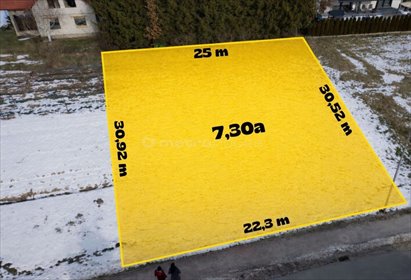 działka na sprzedaż 730m2 działka Krosno