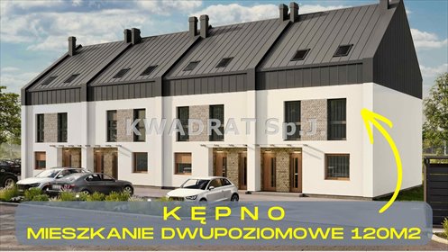 Przestronne 120m² dwupoziomowe mieszkanie z balkonem mieszkanie Kępno