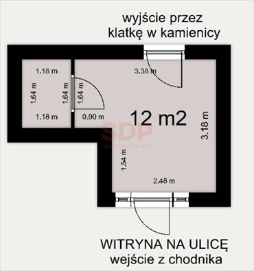 lokal użytkowy na wynajem 12m2 lokal użytkowy Wrocław, Stare Miasto, Przedmieście Świdnickie, Świdnicka