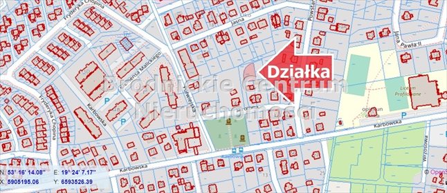 działka na sprzedaż 438m2 działka Brodnica, Brodnica