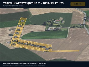 Zapraszam do zakupu działki 31 055 m² pod zabudowę w Gostolinie działka Gostolin