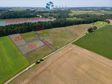 Działki nad jeziorem z dostępem do lasu i mediów działka Dąbrówno