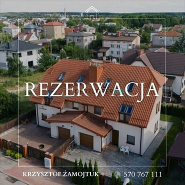 Przestronny dom bliźniaczy 189 m² z kominkiem i garażem dom Białystok, Wygoda, Narcyzy Żmichowskiej