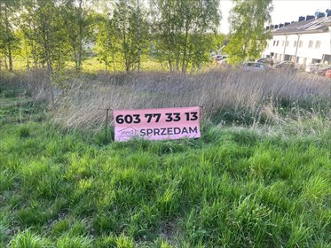 Działka 1325 m² z mediami, pierwsza linia zabudowy działka Sierakowice