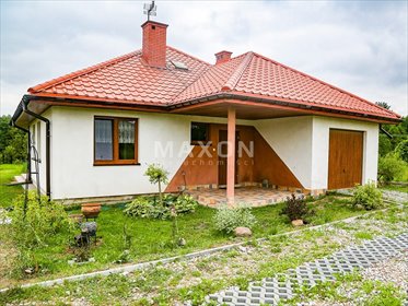 Nowoczesny dom 151m2 z garażem i ogrodem w Głodowie dom Głodowo