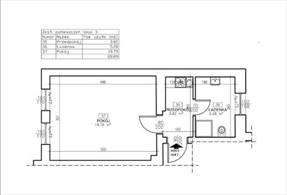 Zapraszam do obejrzenia kawalerki 20 m² w kamienicy w Poznaniu mieszkanie Poznań, Wilda, ul. Pionierska