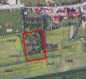 działka na sprzedaż 1536m2 działka Wierzbna