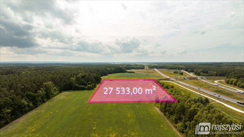 działka na sprzedaż 27533m2 działka Goleniów, Wolińska