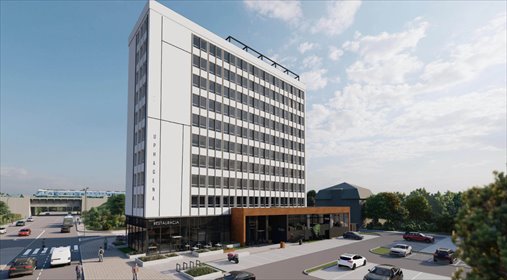 Nowoczesne biuro 39 m² z dużymi przeszkleniami i elastycznym układem lokal użytkowy Gdańsk, Wrzeszcz, Jana Uphagena
