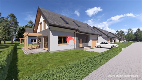 Nowoczesny dom 150 m² z garażem i 5 pokojami mieszkanie Pustelnik, Warszawska