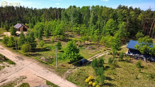 Działka 1377 m2 z warunkami zabudowy, blisko Narwi działka Rzędziany