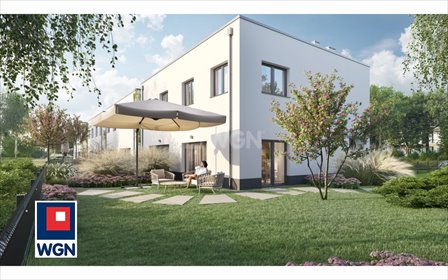 Na sprzedaż nowoczesny dom 105 m² w Leśnicy z ogrodem dom Wrocław, Leśnica, Trzmielowicka