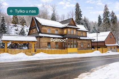 Urokliwy dom z duszą, 204 m², kominek, piec kaflowy dom Bukowina Tatrzańska, Długa