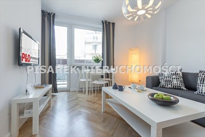 Elegancka kawalerka na Mokotowskiej z balkonem i najmem mieszkanie Warszawa, Śródmieście, Centrum, Mokotowska