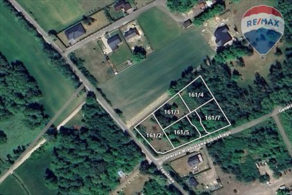 Do sprzedania działka 1018 m² pod dom w spokojnej okolicy działka Grądy, Topolowa