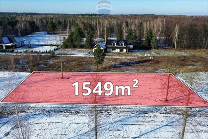 działka na sprzedaż 1549m2 działka Tomaszew