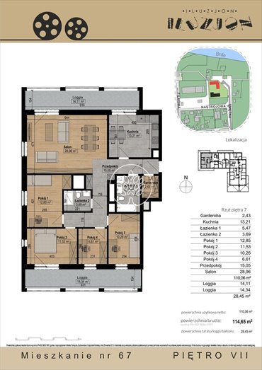 mieszkanie na sprzedaż 117m2 mieszkanie Bydgoszcz, Bartodzieje Małe, Nastrojowa