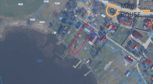 Działka nad jeziorem 1008 m² w Tuchomie zapraszam działka Tuchom, Widokowa