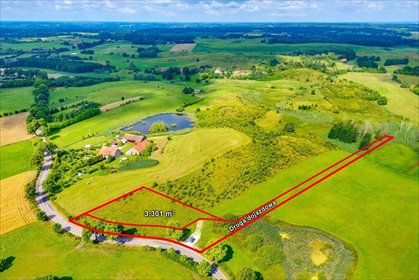 działka na sprzedaż 3301m2 działka Mostkowo