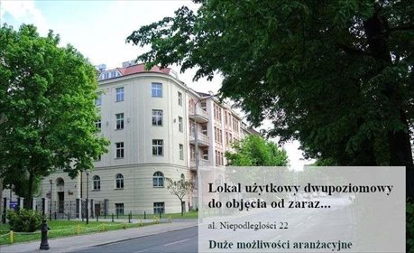 lokal użytkowy na sprzedaż 453m2 lokal użytkowy Poznań, Centrum, al. Niepodeległości