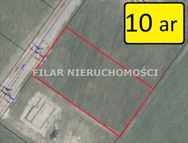 działka na sprzedaż 1000m2 działka Prochowice