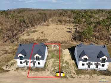 Polecam nowoczesny bliźniak 105 m² w spokojnej okolicy dom Nowa Dąbrowa, Leśna