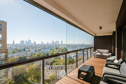 Polecam luksusowy 135 m² apartament z widokiem na panoramę Warszawy mieszkanie Warszawa, Śródmieście Muranów, Pokorna