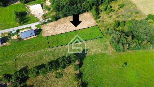 działka na sprzedaż 1446m2 działka Łomna
