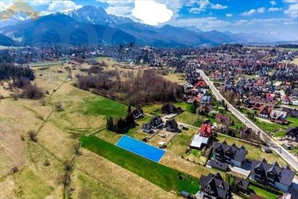Widokowa działka w Zakopanem 1025 m² z mediami polecam działka Zakopane