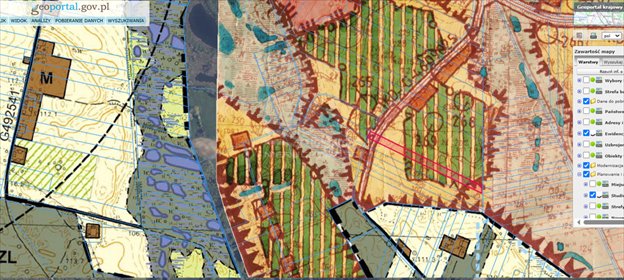działka na sprzedaż 4700m2 działka Modzerowo